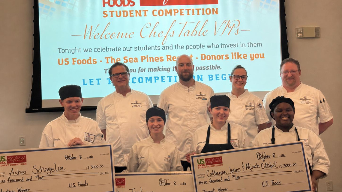 Technical College of the Lowcountry culinary students win $9K at Chefs Table Competition 