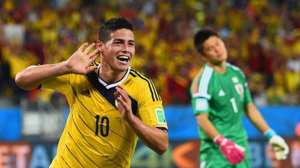  James Rodríguez won the Golden Boot in 2014. | Christopher Lee/Getty Images 
