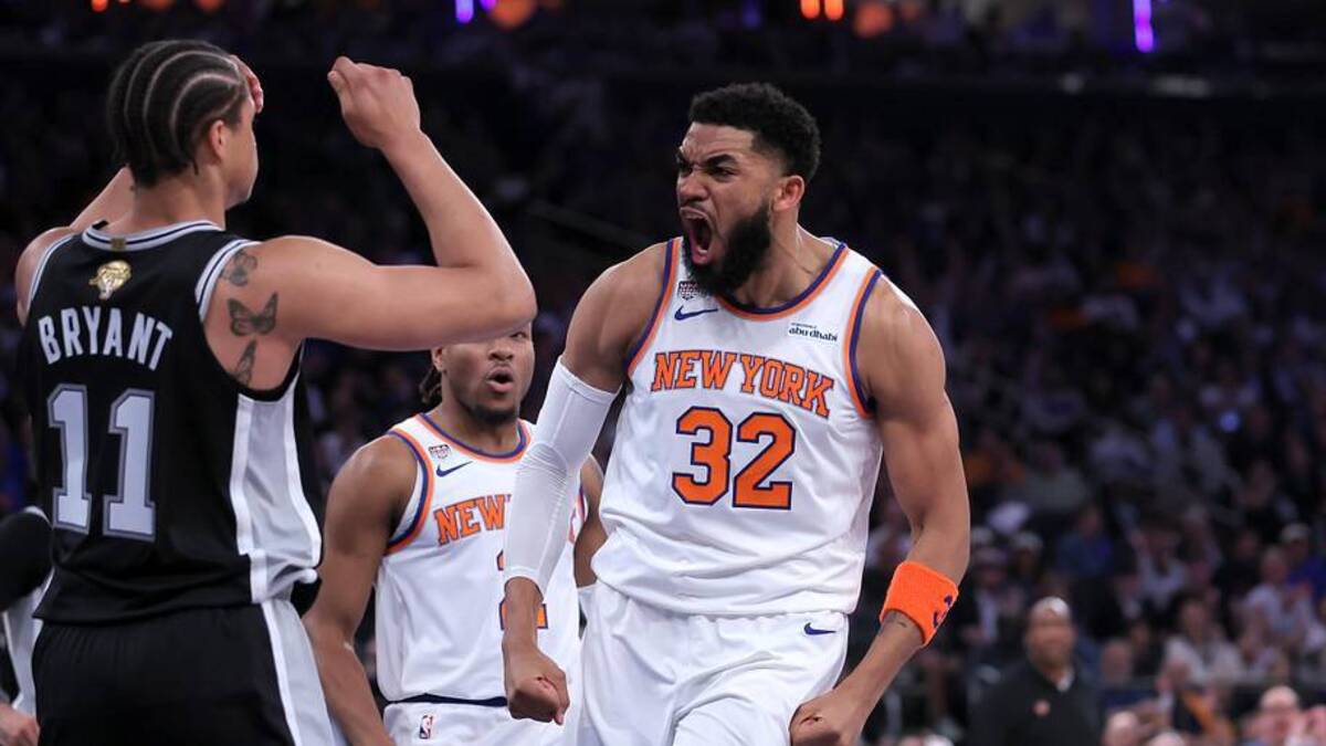  Towns was a perfect fit on this year's Knicks. | Brad Penner-Imagn Images 