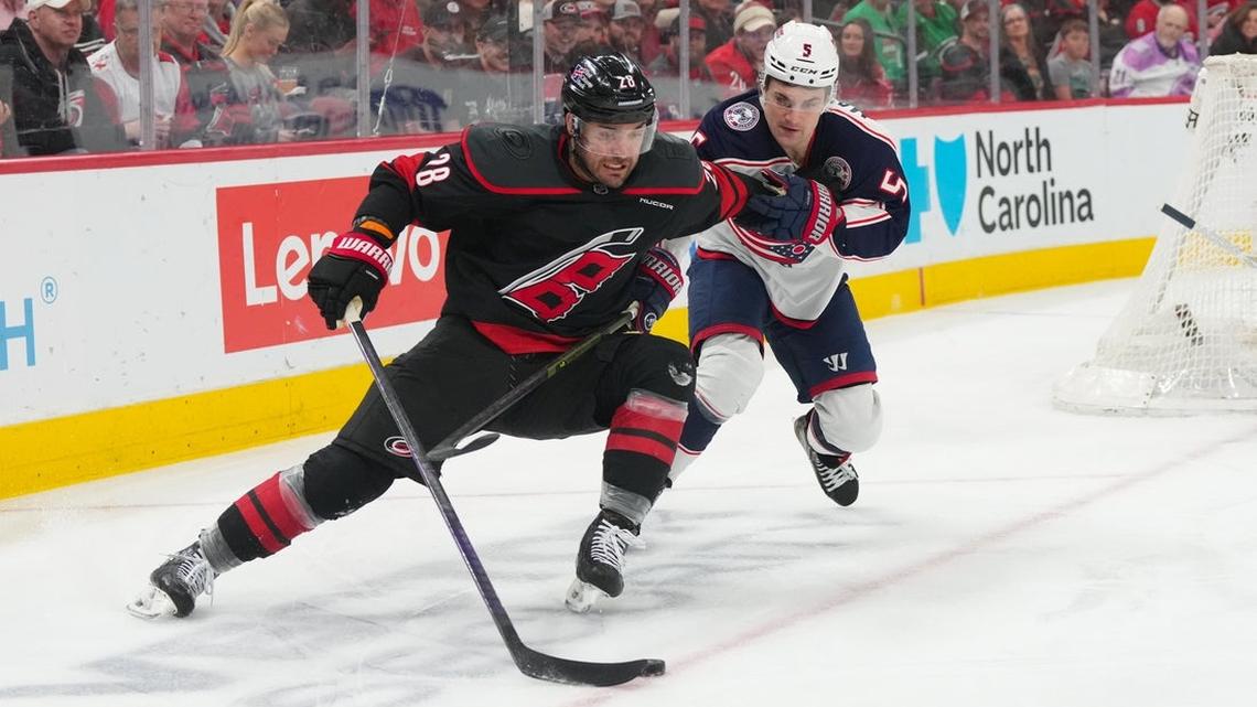 Hurricanes hold Jackets to 10 shots on goal to sew up playoff berth