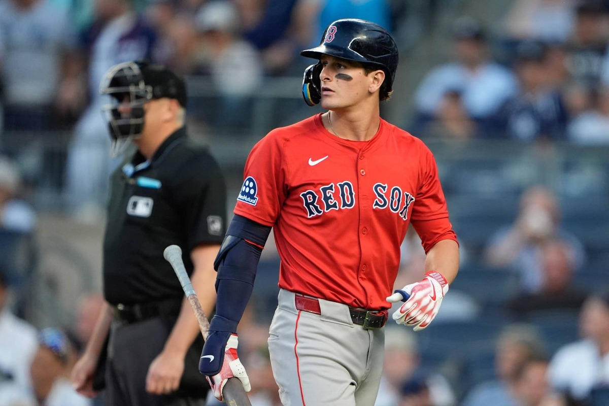  Boston Red Sox outfielder Roman Anthony (19) Gregory Fisher-Imagn Images