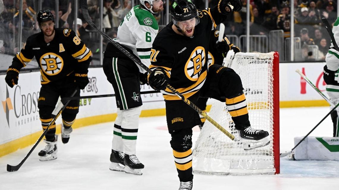 Playoff-hungry Bruins start four-game road trip at Panthers  