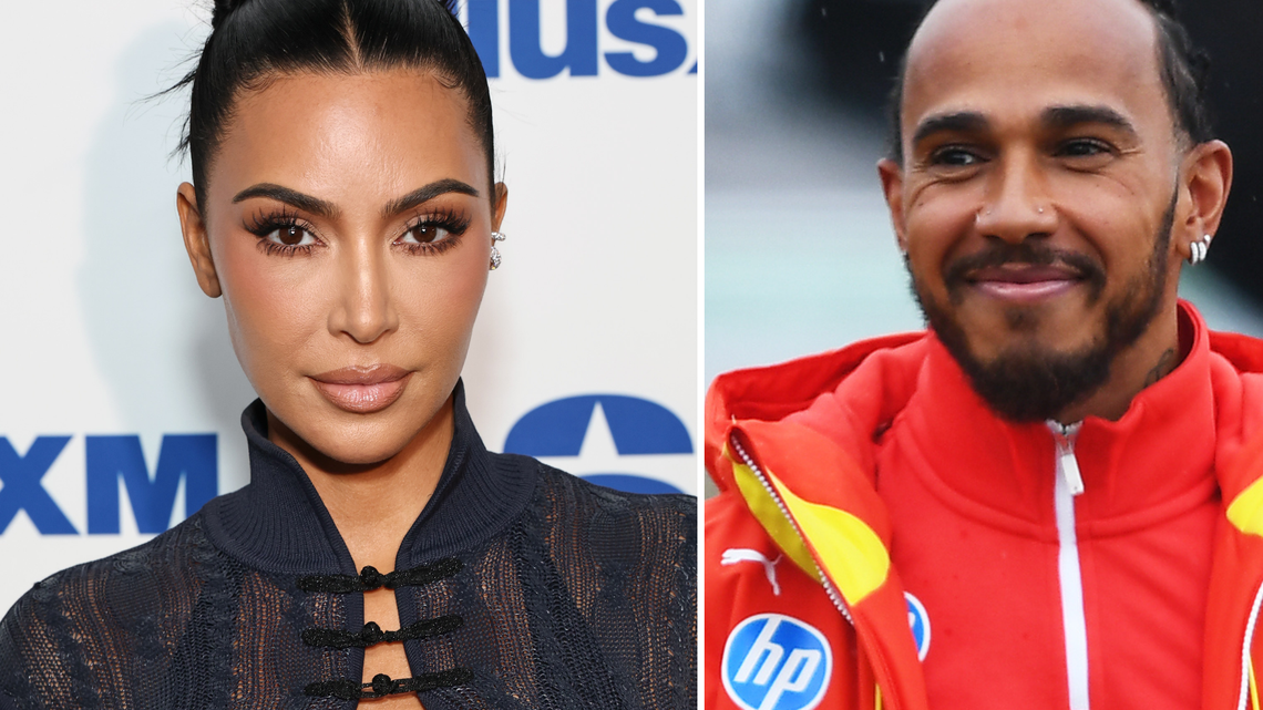 Kim Kardashian and Lewis Hamilton Pack on the PDA, Makeout in Ocean 