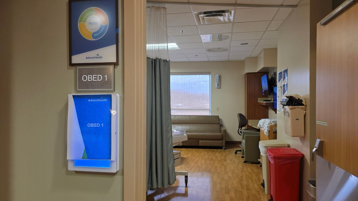 AdventHealth's newly opened obstetrical emergency department is meant to provide quicker, more specialized care for expecting mothers.