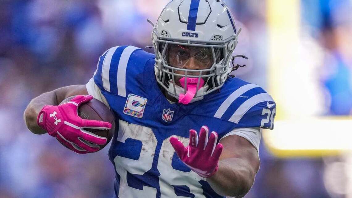 Colts RB Jonathan Taylor hasn't given potential trade 'any thought'
