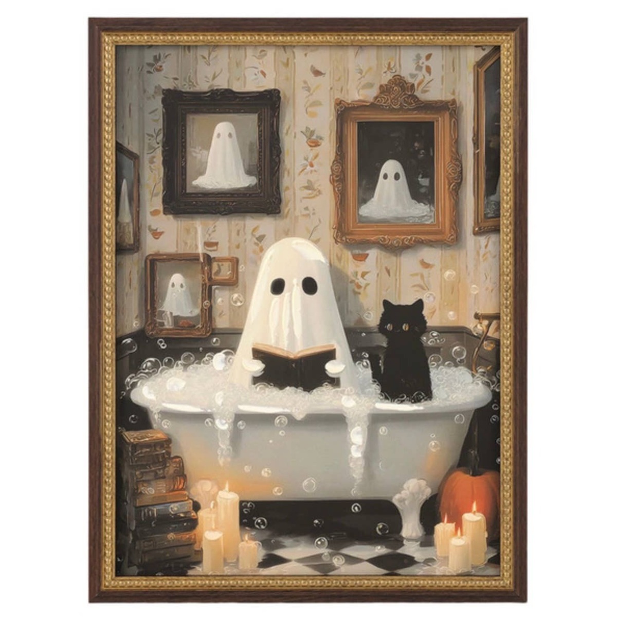 Dr. Cavié Ghost α Aldi's Cutesy New Halloween Decor Is Purr-fect for Black Cat