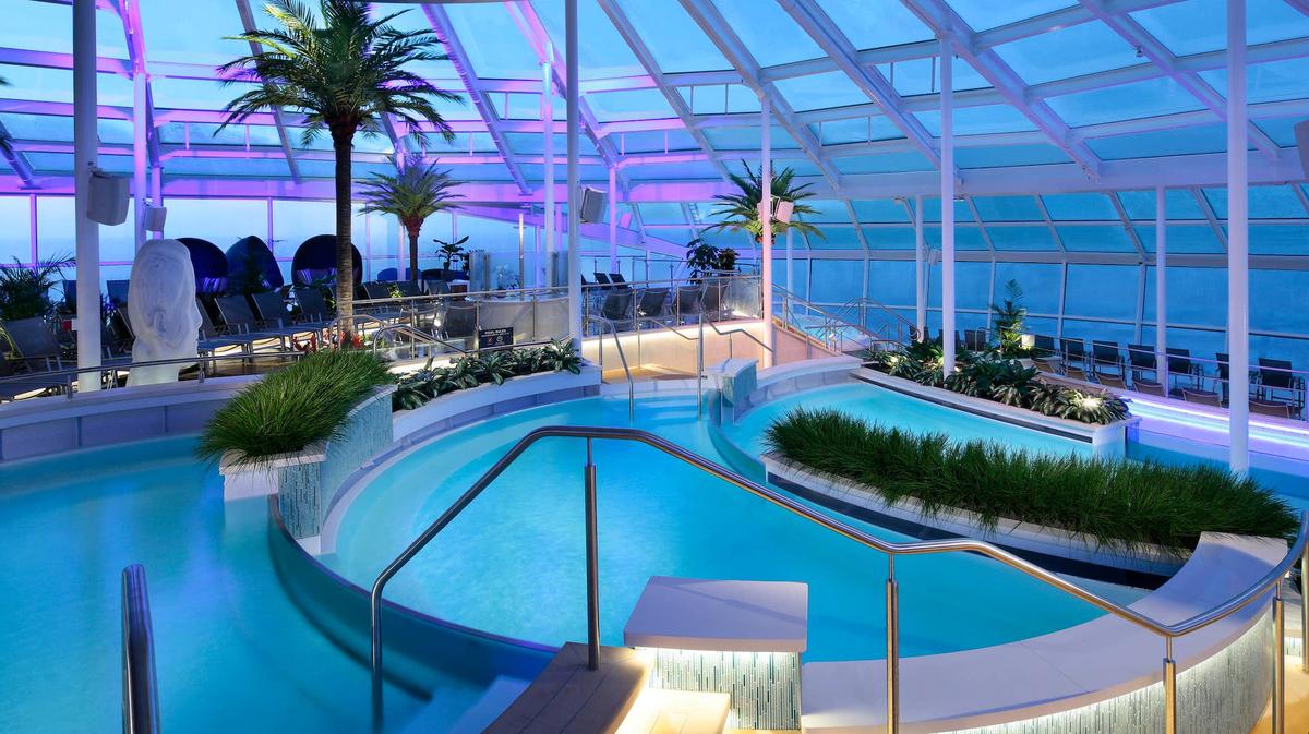  Quantum of the Seas' solarium is a fan favorite. 