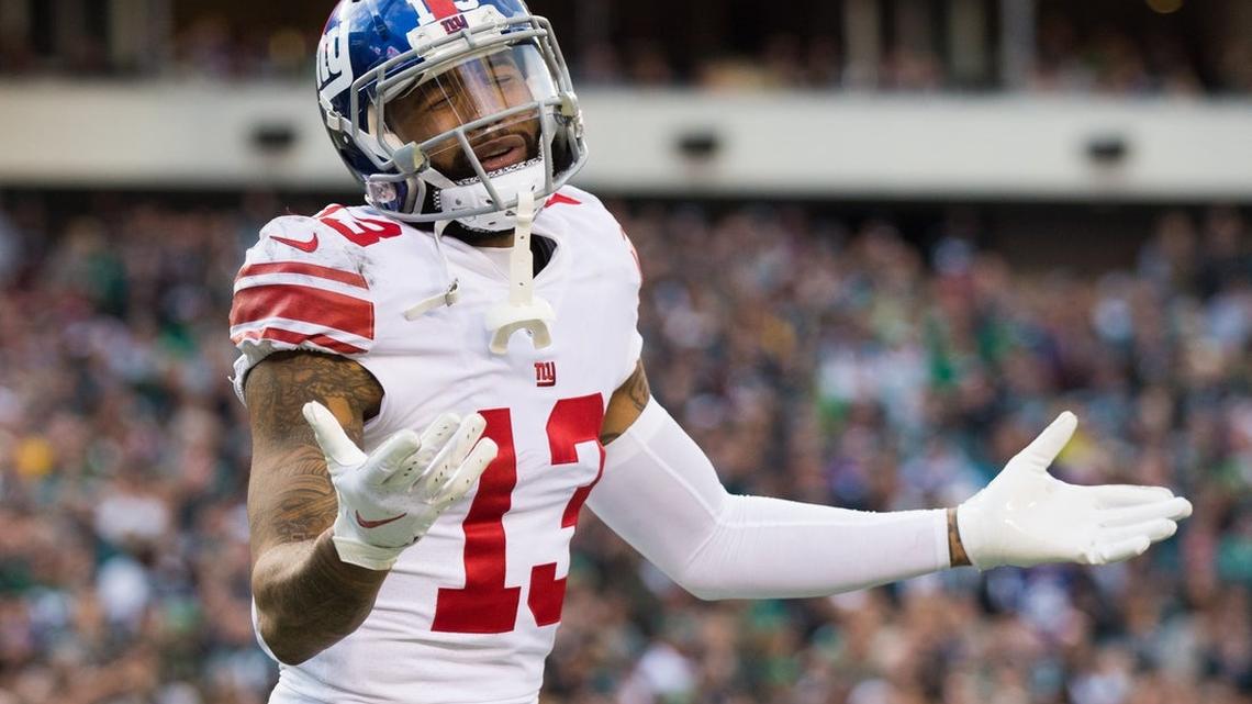 Hurting Giants add trio of WRs, reunite with Odell Beckham Jr. 