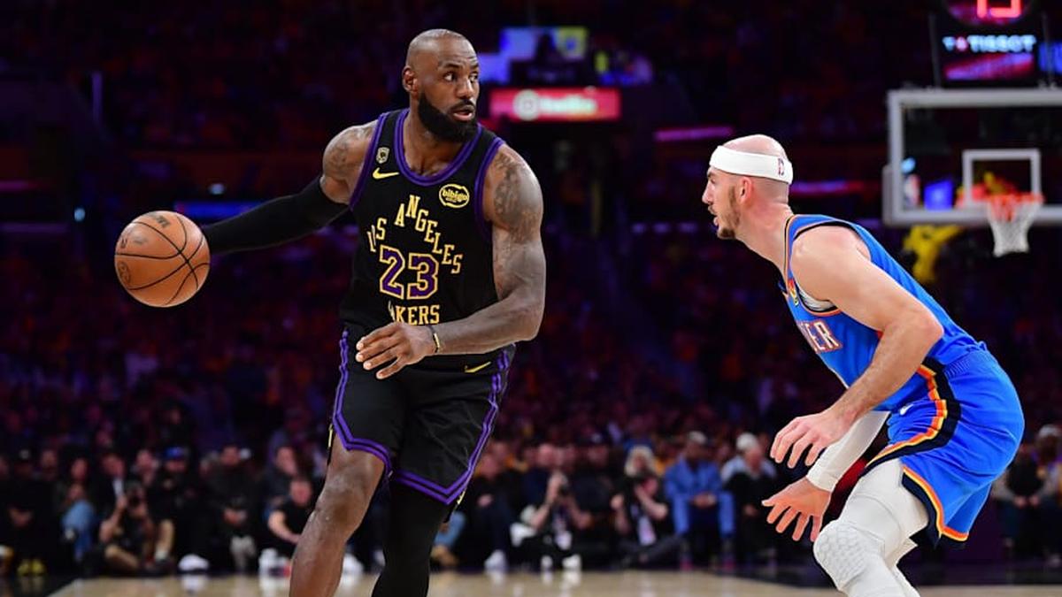  LeBron James led the Lakers as Luka Dončić was injured through their postseason run | Gary A. Vasquez-Imagn Images 