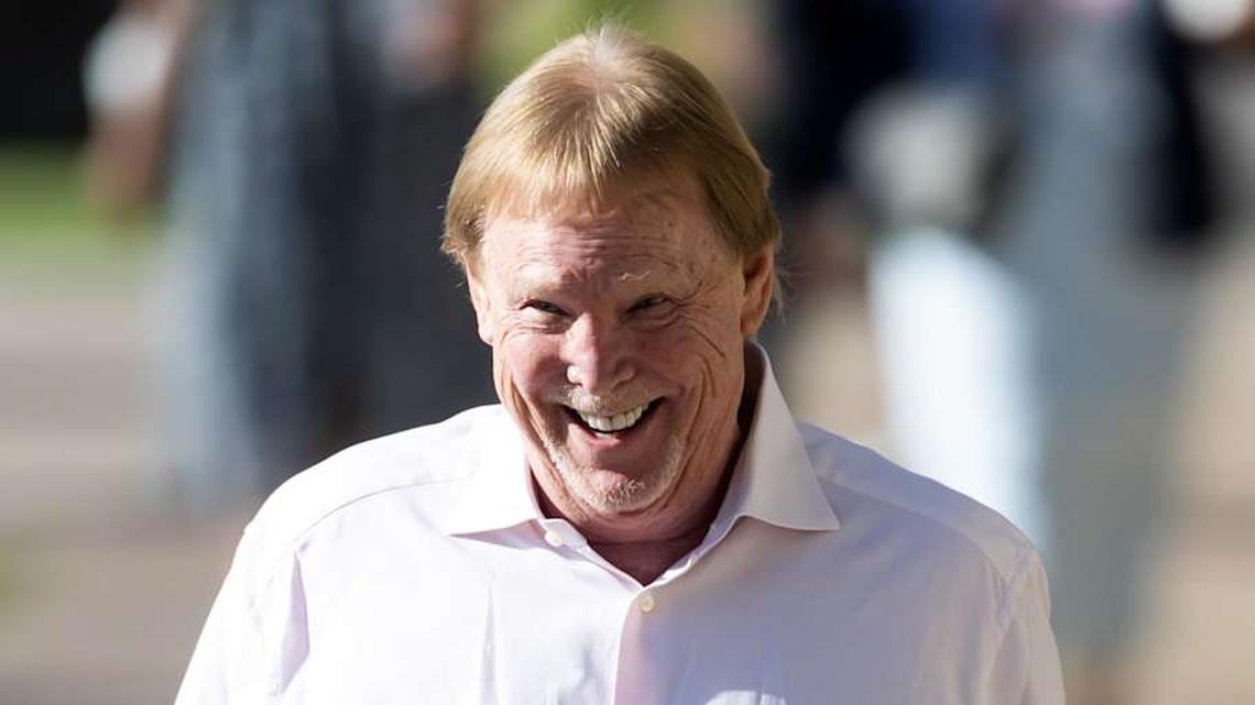  Mar 30, 2026; Phoenix, AZ, USA; Las Vegas Raiders owner Mark Davis during the 2026 NFL Annual League Meeting at the Arizona Biltmore. Mandatory Credit: Mark J. Rebilas-Imagn Images | Mark J. Rebilas-Imagn Images 