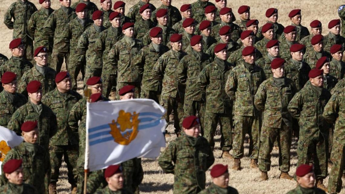 Japan to restore military-style ranks in Self-Defense Forces 