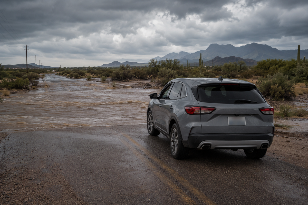  Stormy desert road ChatGPT