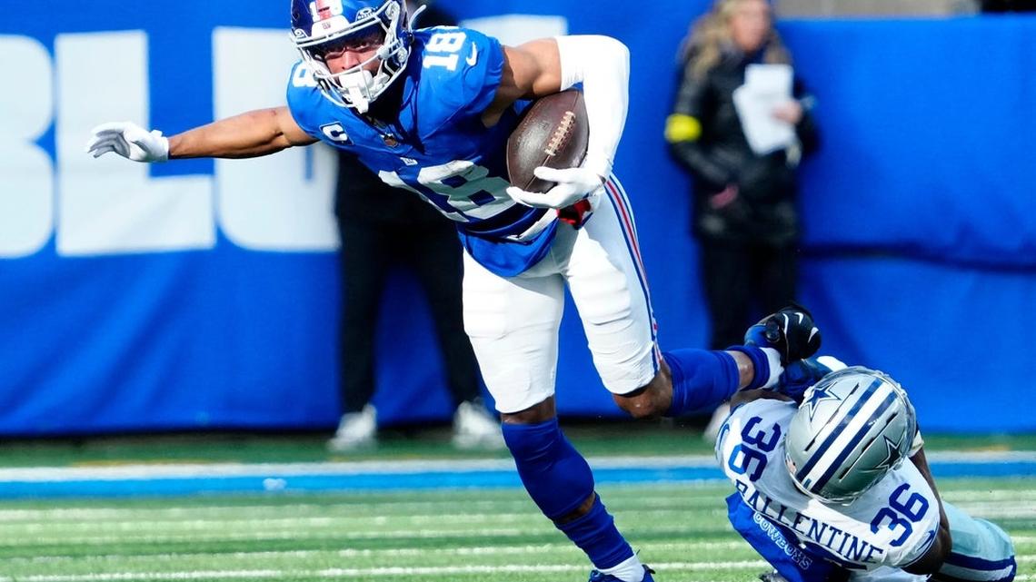Giants WR Darius Slayton (core surgery) to miss offseason program 