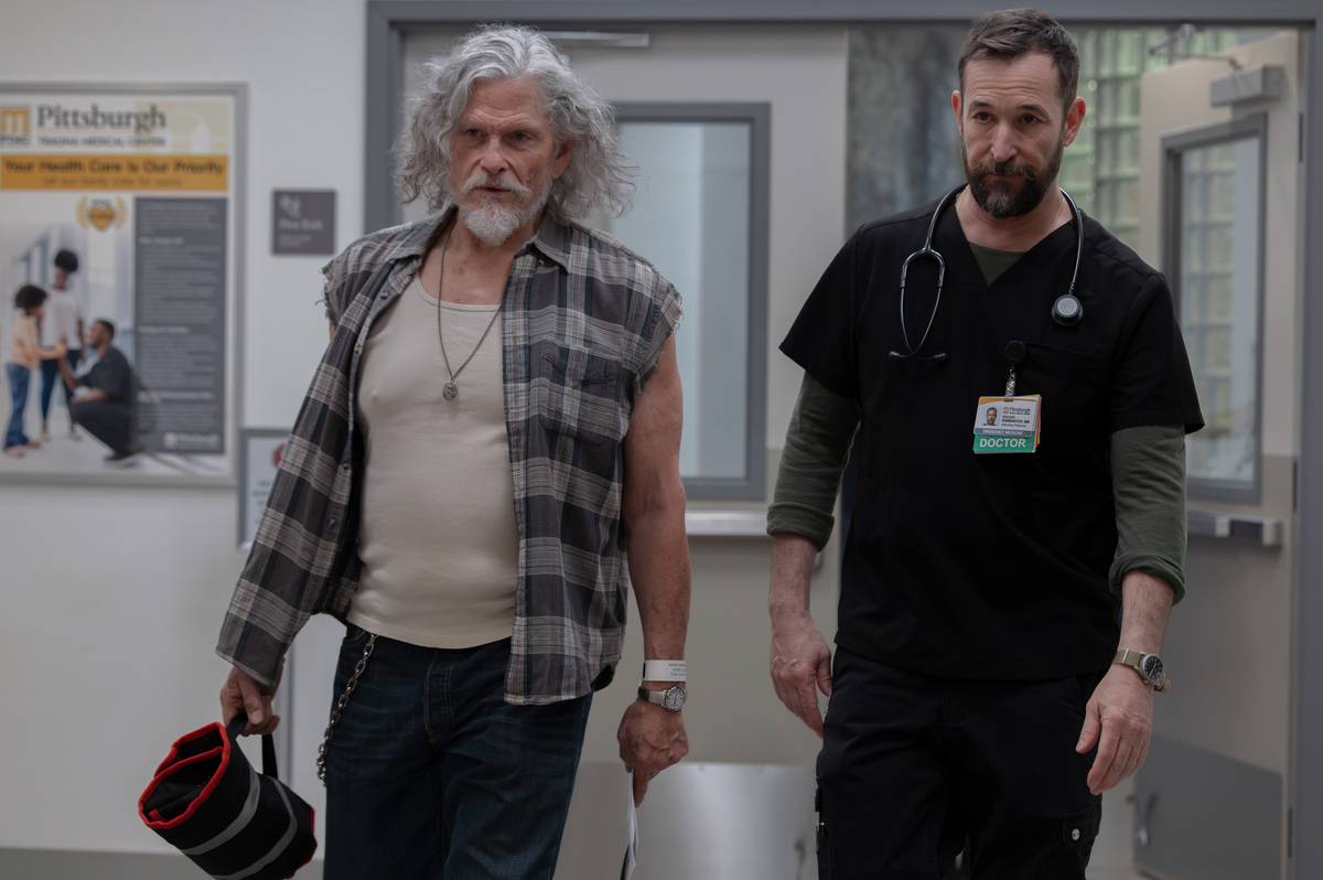 Jeff Kober, Noah Wyle, The Pitt, Season 2, 2026Warrick Page/HBO Max