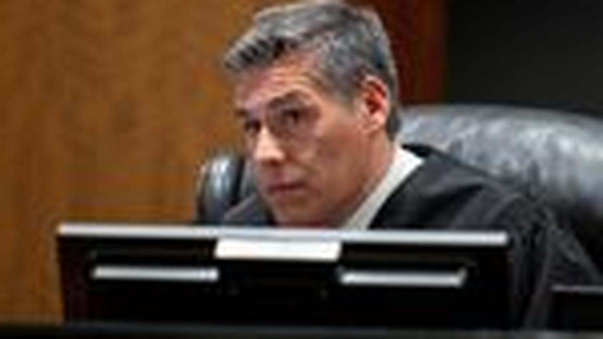 Judge Tony Graf presides over a hearing for Tyler Robinson, accused in the fatal shooting of conservative activist Charlie Kirk, at the 4th District Court in Provo, Utah, U.S., April 17, 2026.  Trent Nelson/Pool via REUTERS