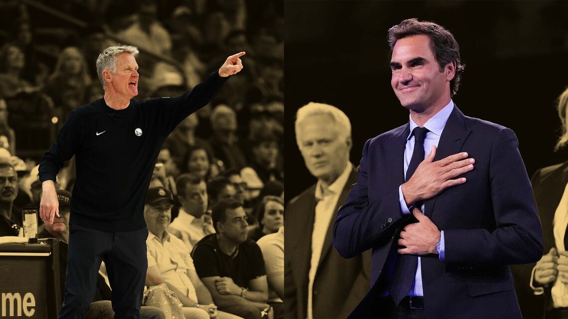 "Everyone was expecting him to say 'I work harder than everybody'" - Roger Federer's secret to his success surprised Steve Kerr 