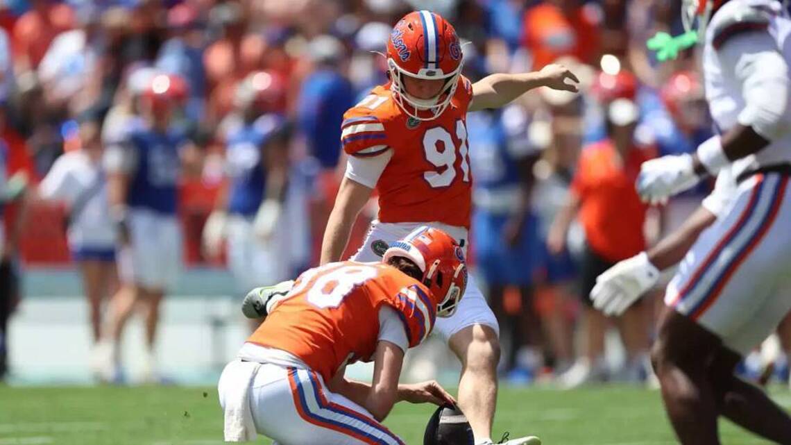 Gators K Patrick Durkin Placed on Lou Groza Award Preseason Watch List 
