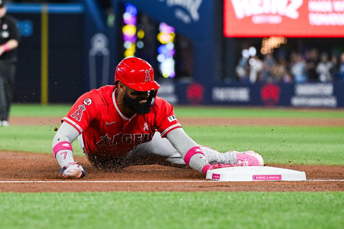  Jo Adell's contact gains support stronger batting average outcomes for fantasy.