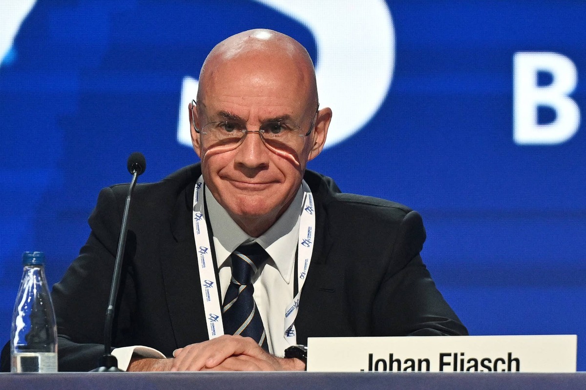  Former International Ski and Snowboard Federation (FIS) President Johan Eliasch.