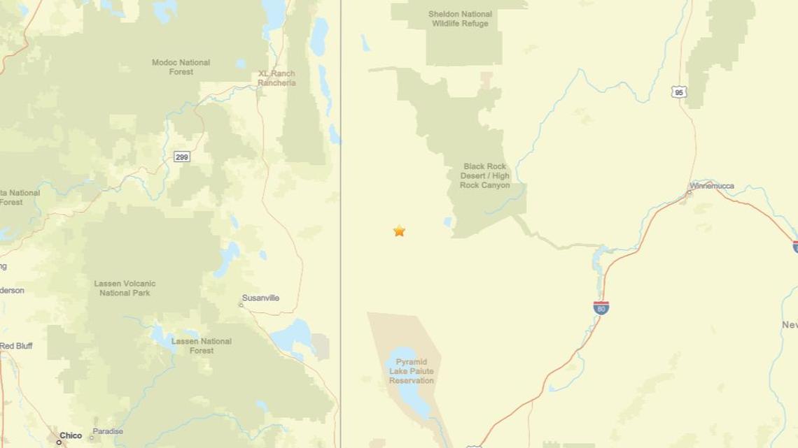 May 15: Earthquake of 2.1 magnitude detected close to Gerlach, NV 