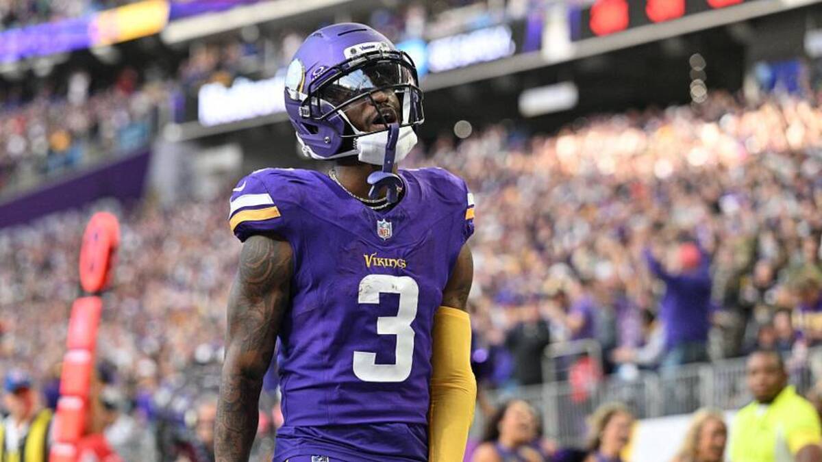  Jordan Addison and Justin Jefferson remain one of the NFL's top receiving tandems. | IMAGN IMAGES via Reuters Connect 