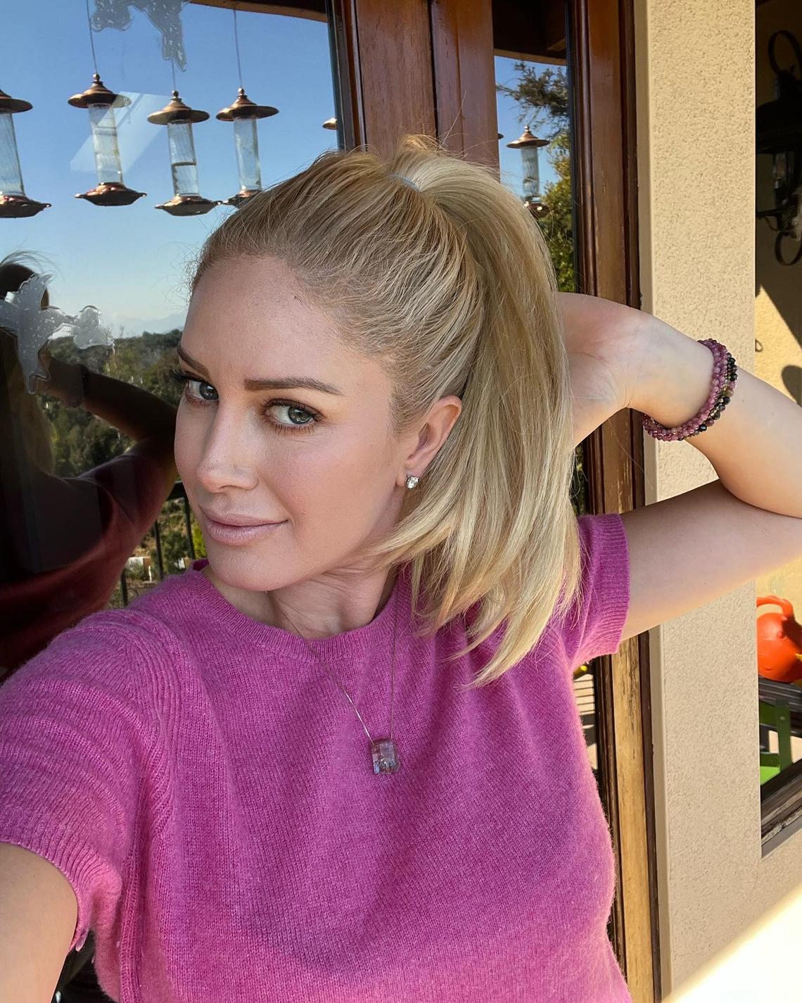 February 2022 "Strike a pose," Heidi captioned this glamorous selfie. Heidi Montag/Instagram