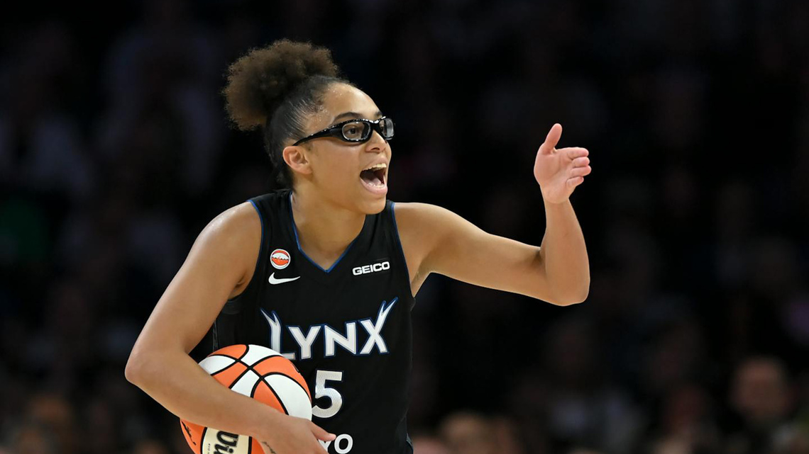 Olivia Miles breaks Caitlin Clark's rookie scoring record as Lynx roll past Sun