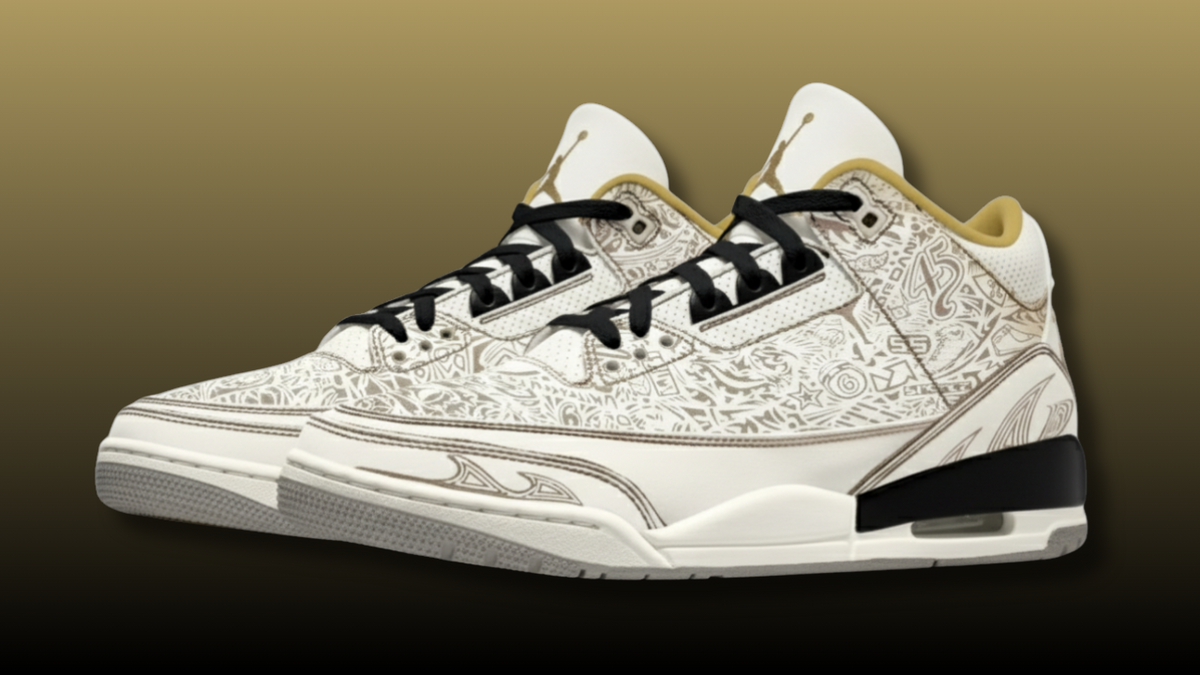 Air Jordan 3 Laser Mockup RabaKali