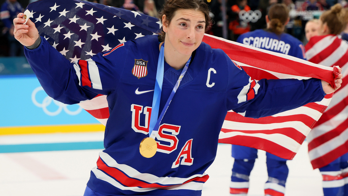 Source: Las Vegas PWHL team lands 1st-round pick from Detroit for Hilary Knight 