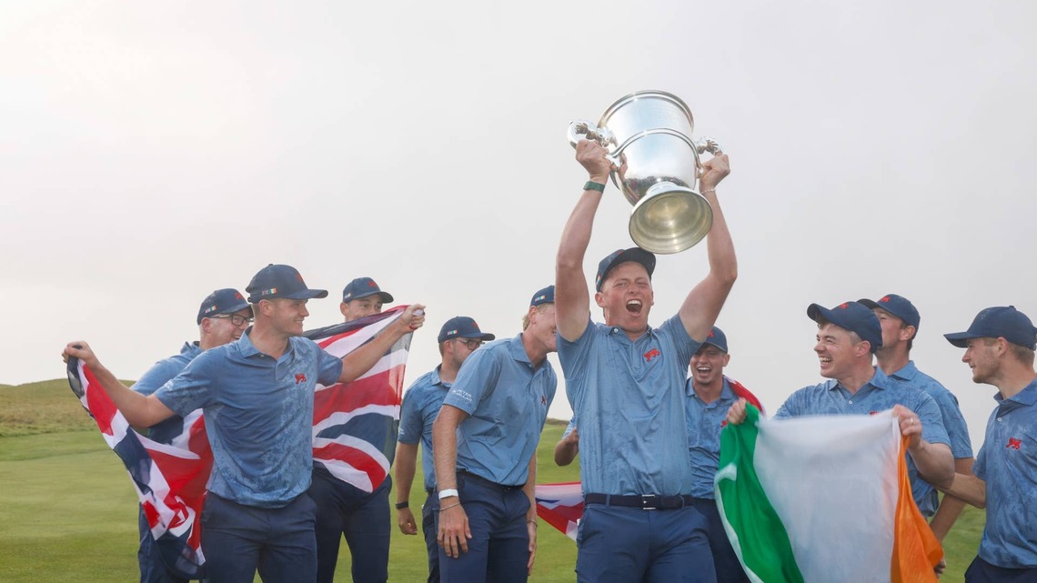GB&I Erases a Four-Match Sweep to Win the Walker Cup 
