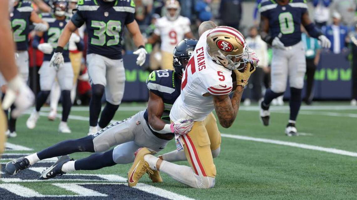 49ers Grades After 32-29 Win Over Seahawks: Mike Evans Dominates Seattle