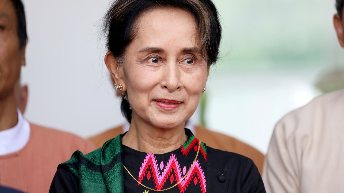 Myanmar tells ASEAN 'sister' Aung San Suu Kyi will be looked after, envoy says 