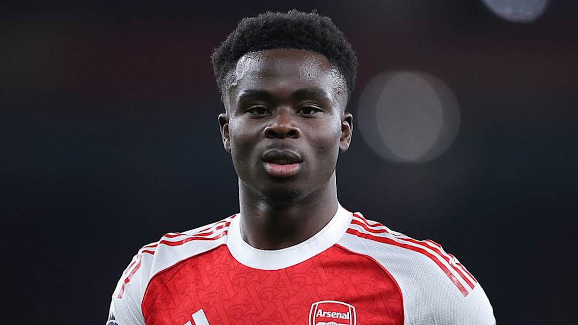 Bukayo Saka is essential for Arsenal's success. | James Gill/Danehouse/Getty Images 