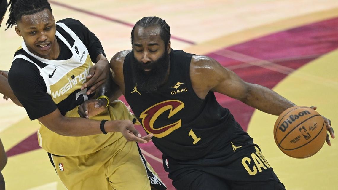 Cavaliers thump Wizards behind Sam Merrill's career high 