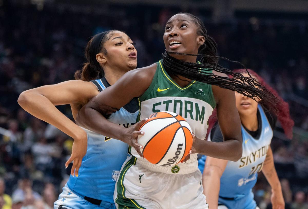  Seattle Storm forward Ezi Magbegor (13) Stephen Brashear-Imagn Images