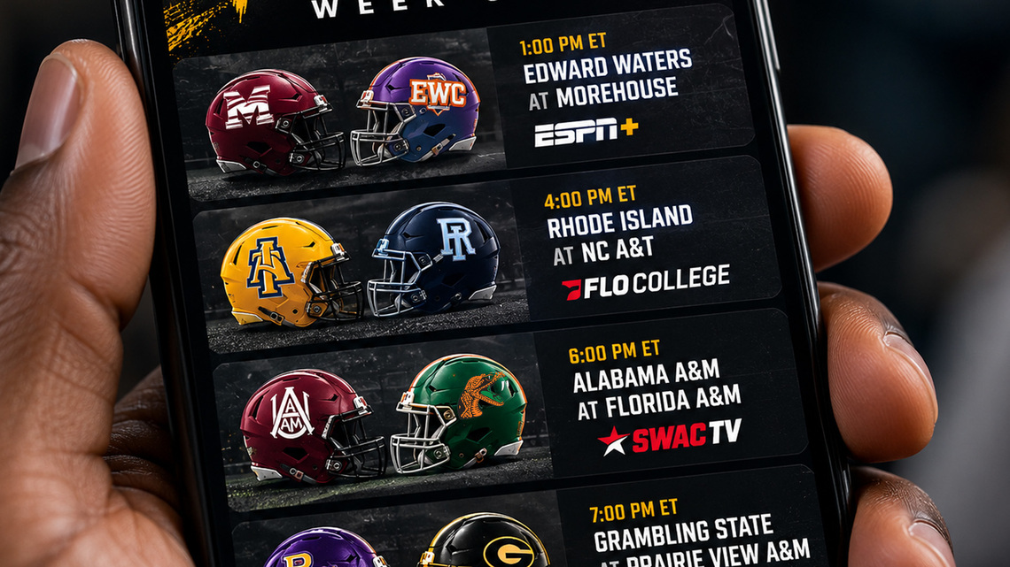 Week 04 of HBCU Football: How to Watch 