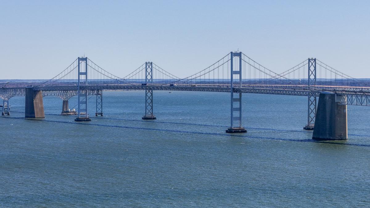A view of the Chesapeake Bay Bridge. (Kevin Richardson/Baltimore Sun/TNS)