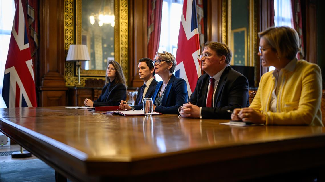 UK's Cooper blasts Iran's ‘recklessness' in talks to reopen strait 