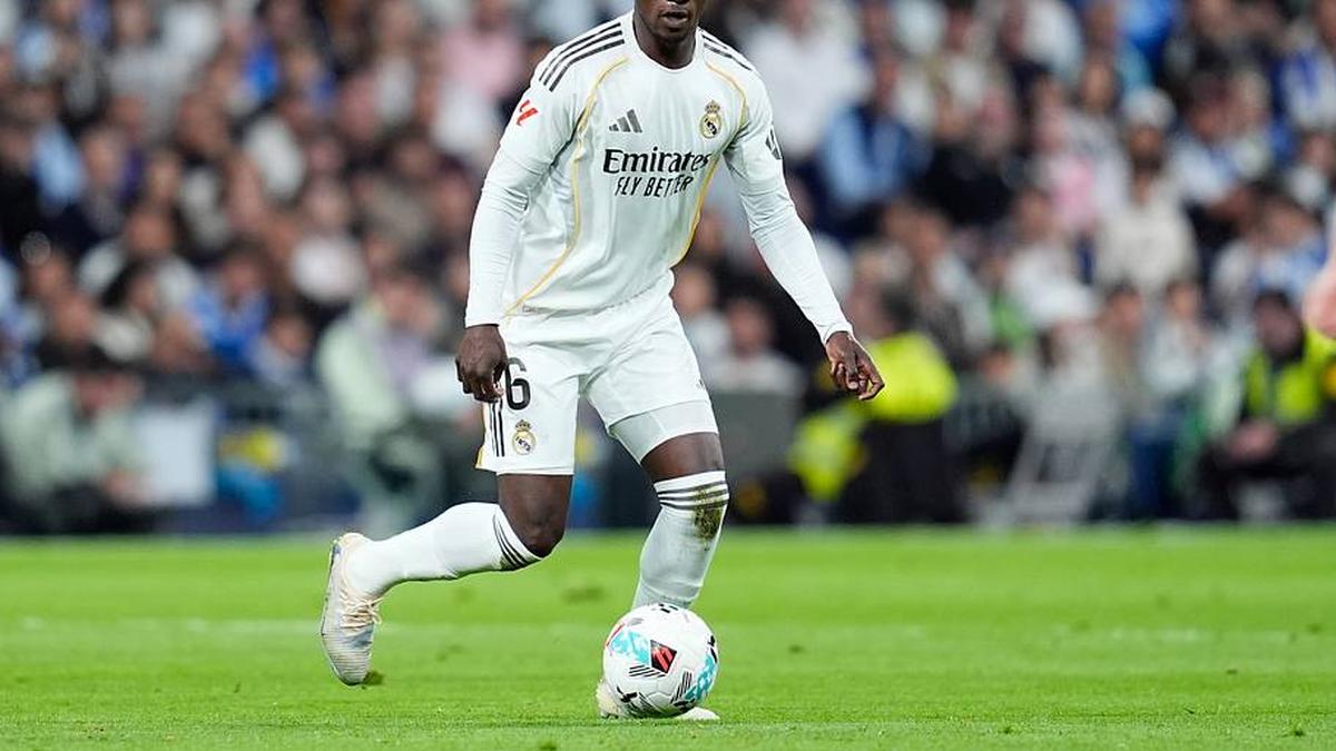  Eduardo Camavinga is among those who could leave. | Dennis Agyeman/Europa Press/Getty Images 