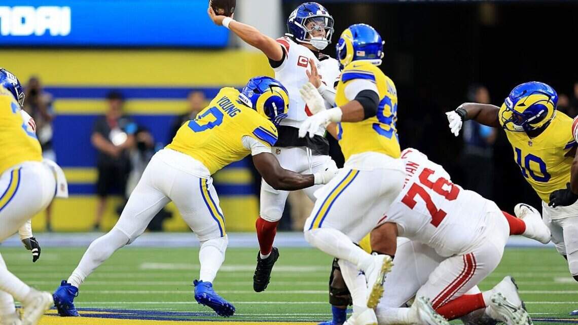 Giants fear QB Jaxson Dart sprained his left MCL