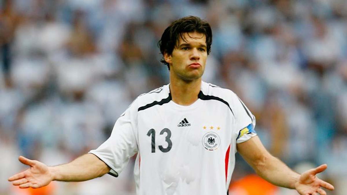  Ballack was a superb midfield player. | Getty/Shaun Botterill 