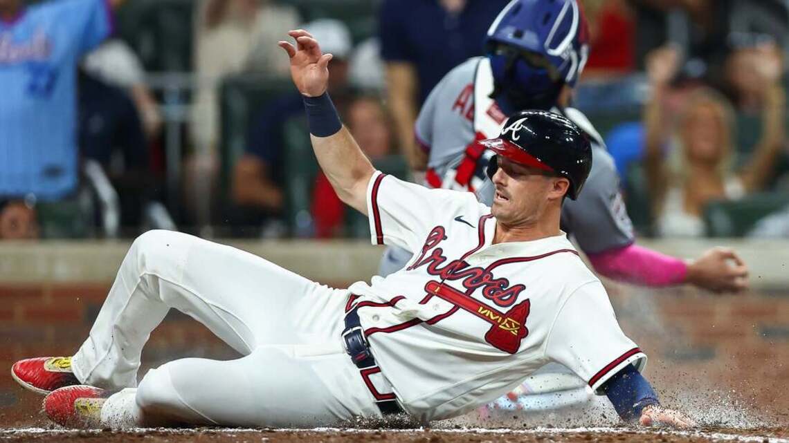 Braves place OF Mike Yastrzemski (elbow) on injured list 
