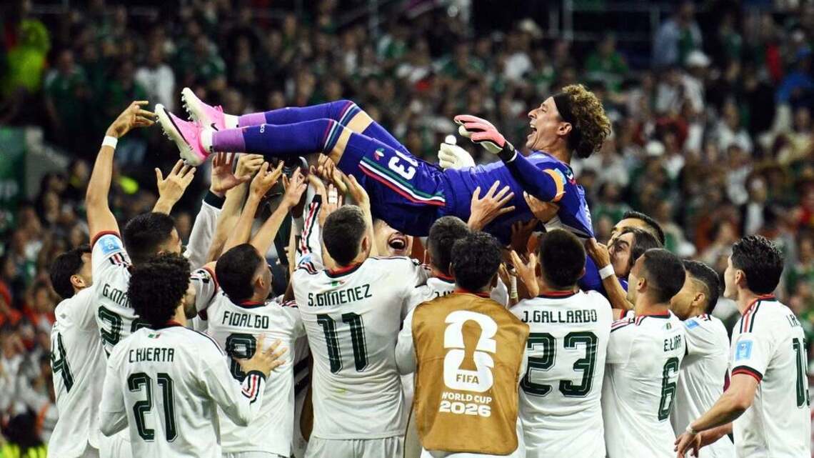 Mexico GK Guillermo Ochoa enters as sub to appear in fourth World Cup 