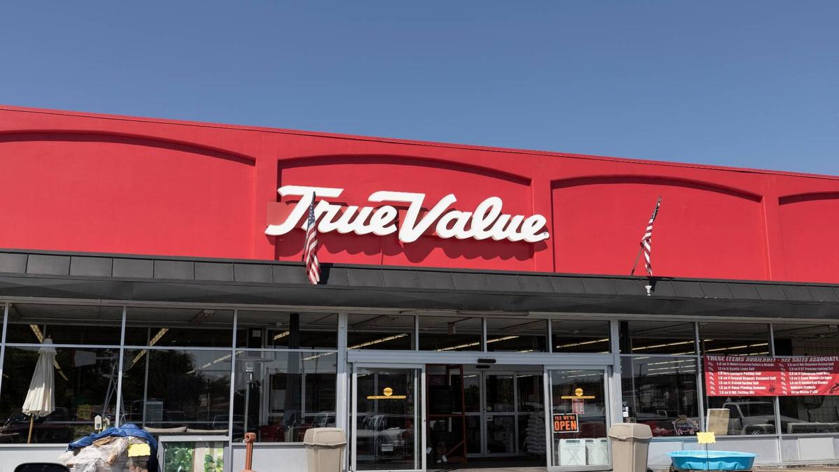  True Value Hardware cooperative Rooster Home & Hardware is closing at the end of June. Shutterstock