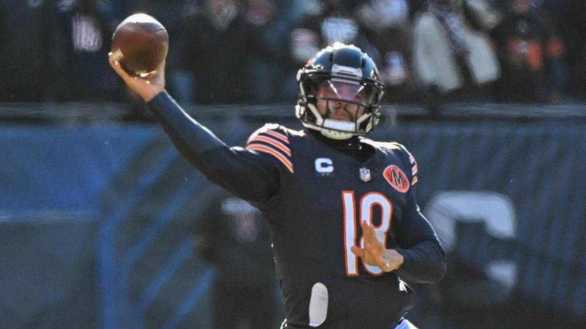  Bears quarterback Caleb Williams elevated his play late last season, including almost an upset of the Rams in the divisional playoffs. | Matt Marton-Imagn Images 