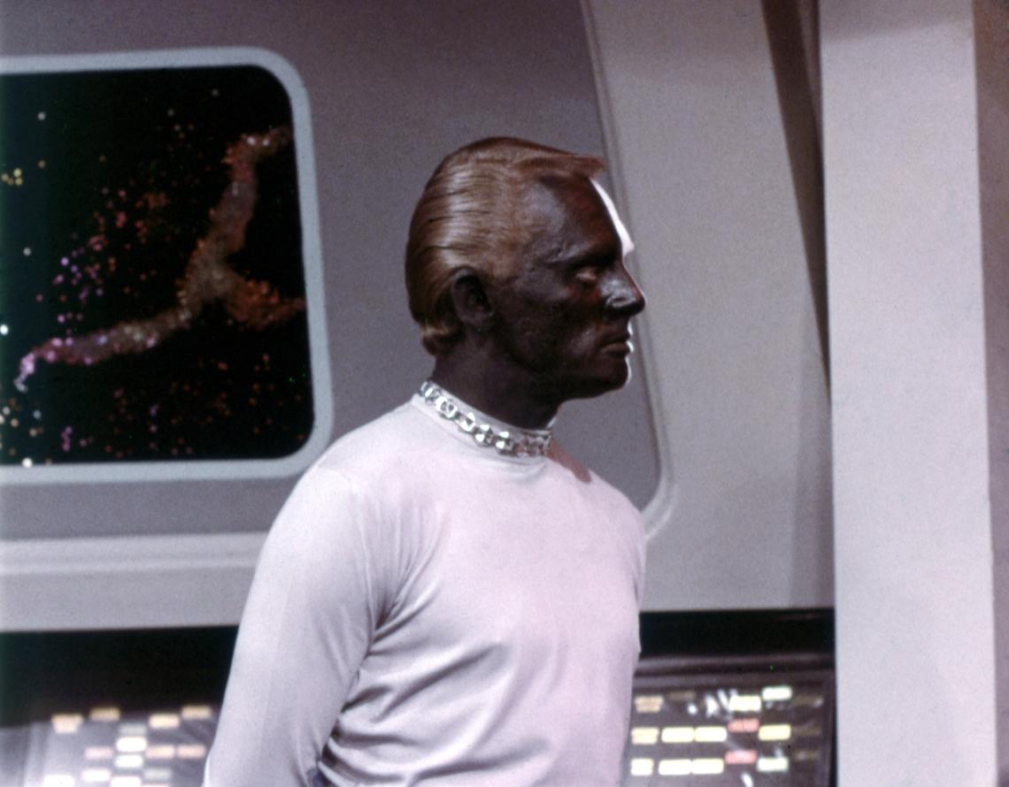 STAR TREK, Frank Gorshin, ‘Let That Be Your Last Battlefield’, Season 3, 1966-69.©Paramount. Courtesy: Everett Collection