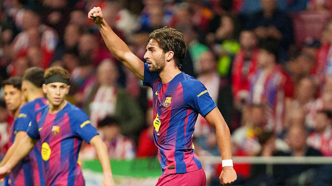  Ferran Torres left his mark on the game. | Kazimierz Koper/Eurasia Sport Images/Getty Images 