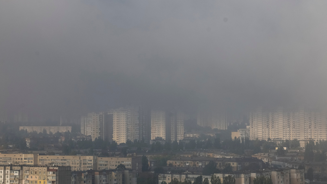 Russian drone strikes Kyiv school, pupils escape unhurt