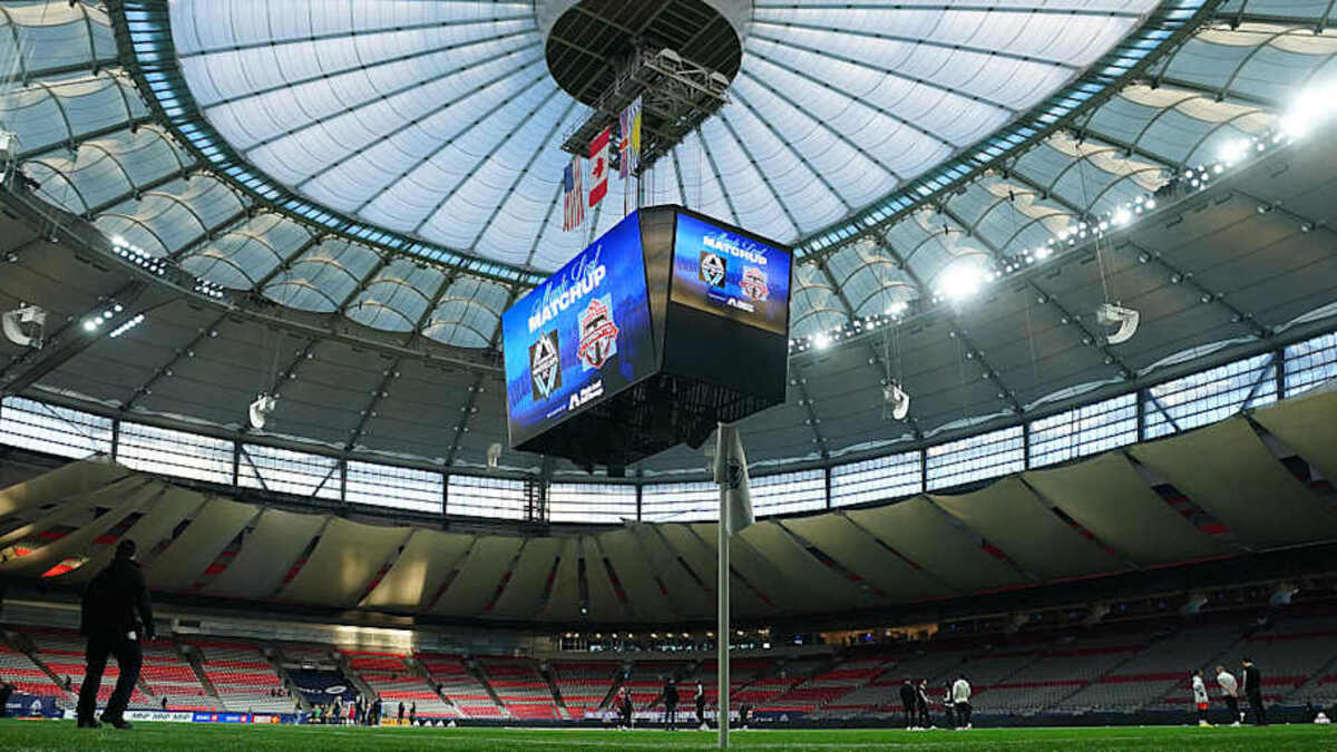  BC Place in Vancouver will host seven matches at the World Cup. | Rich Lam/MLS/Getty Images 