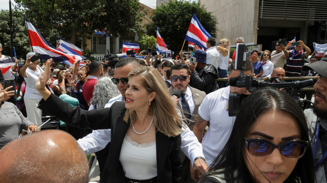 Costa Rica president says US ground forces would help national security 